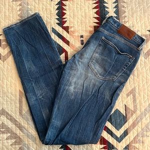 Madewell Rail Straight Jeans - Light Blue